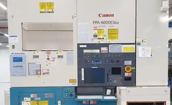CANNON FPA-6000ES5半导体曝光设备机架，零部件制造